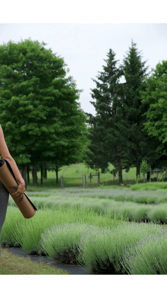 Yoga in the Lavender