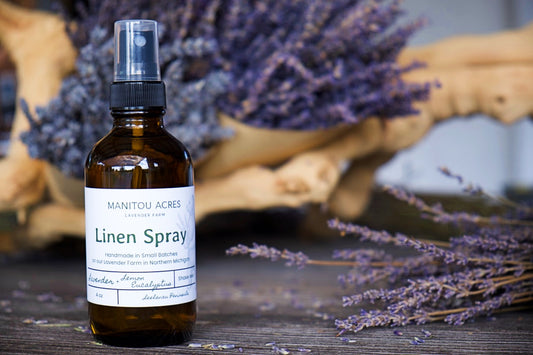 Lavender + Lemon Eucalyptus Linen Spray